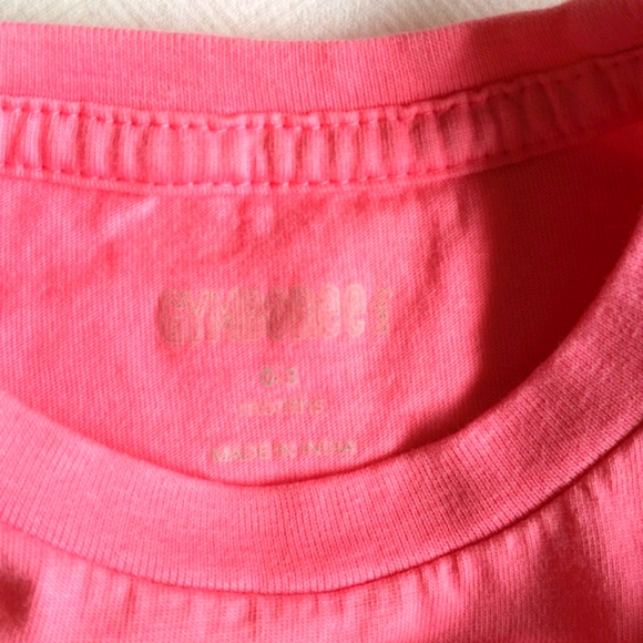 gymboree pink crush t-shirt 3 months baby girl - Picture 2 of 4